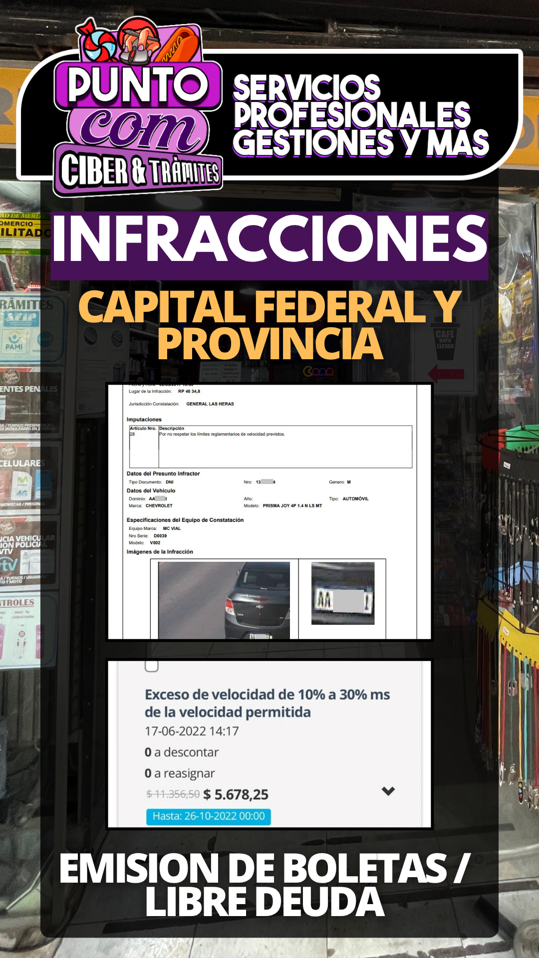 Infracciones Capital y Provincia